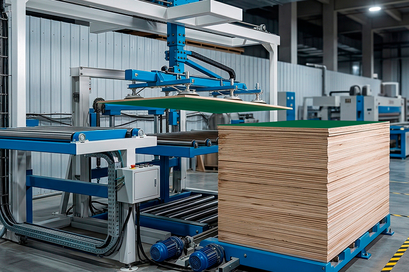 Linha de produção industrial